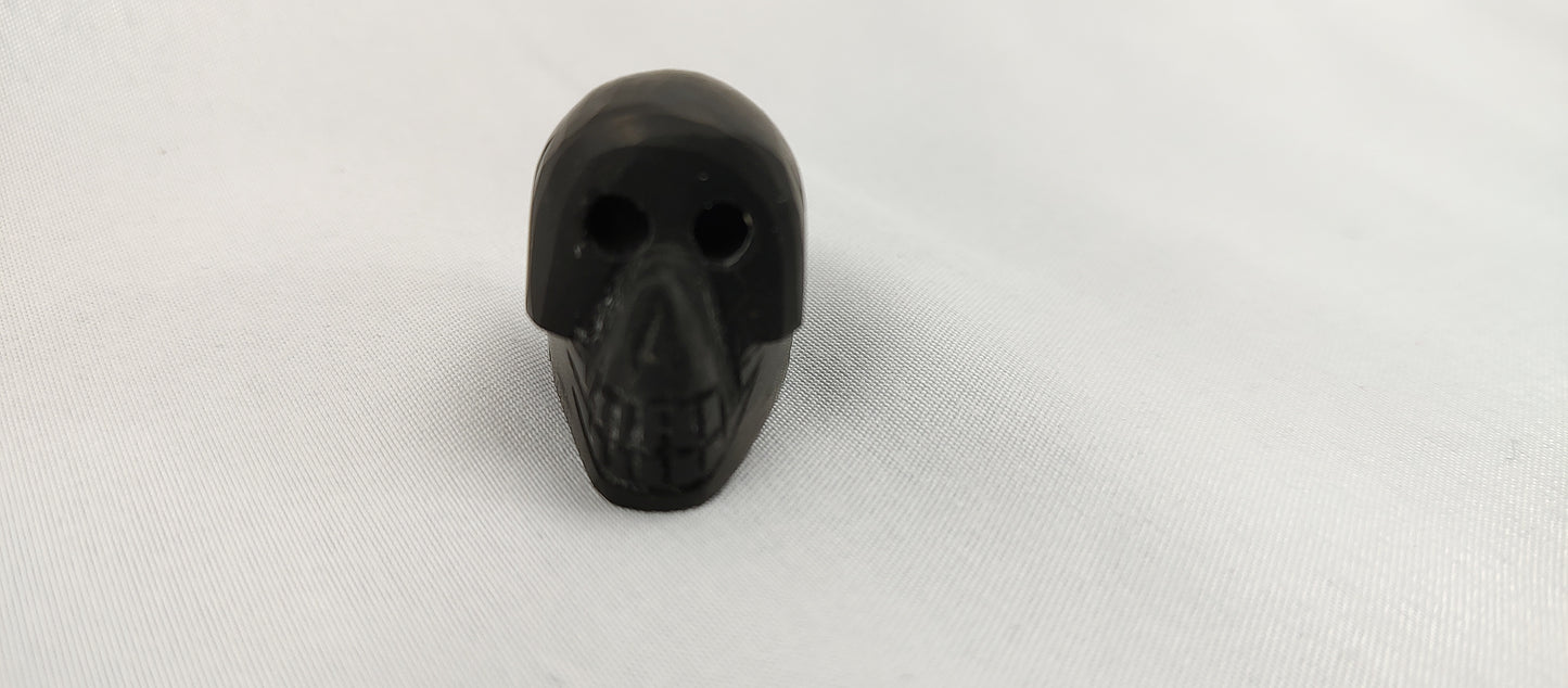 Shungite Skull