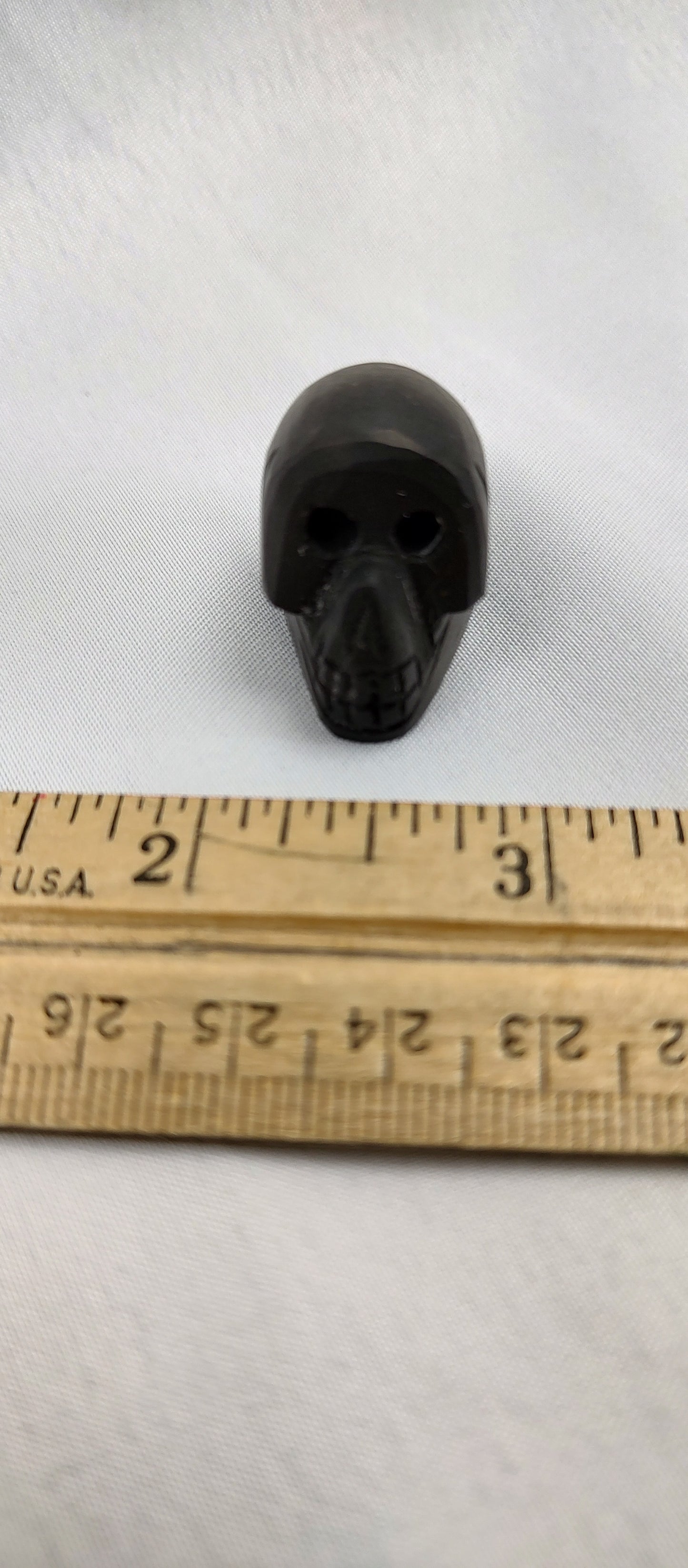 Shungite Skull