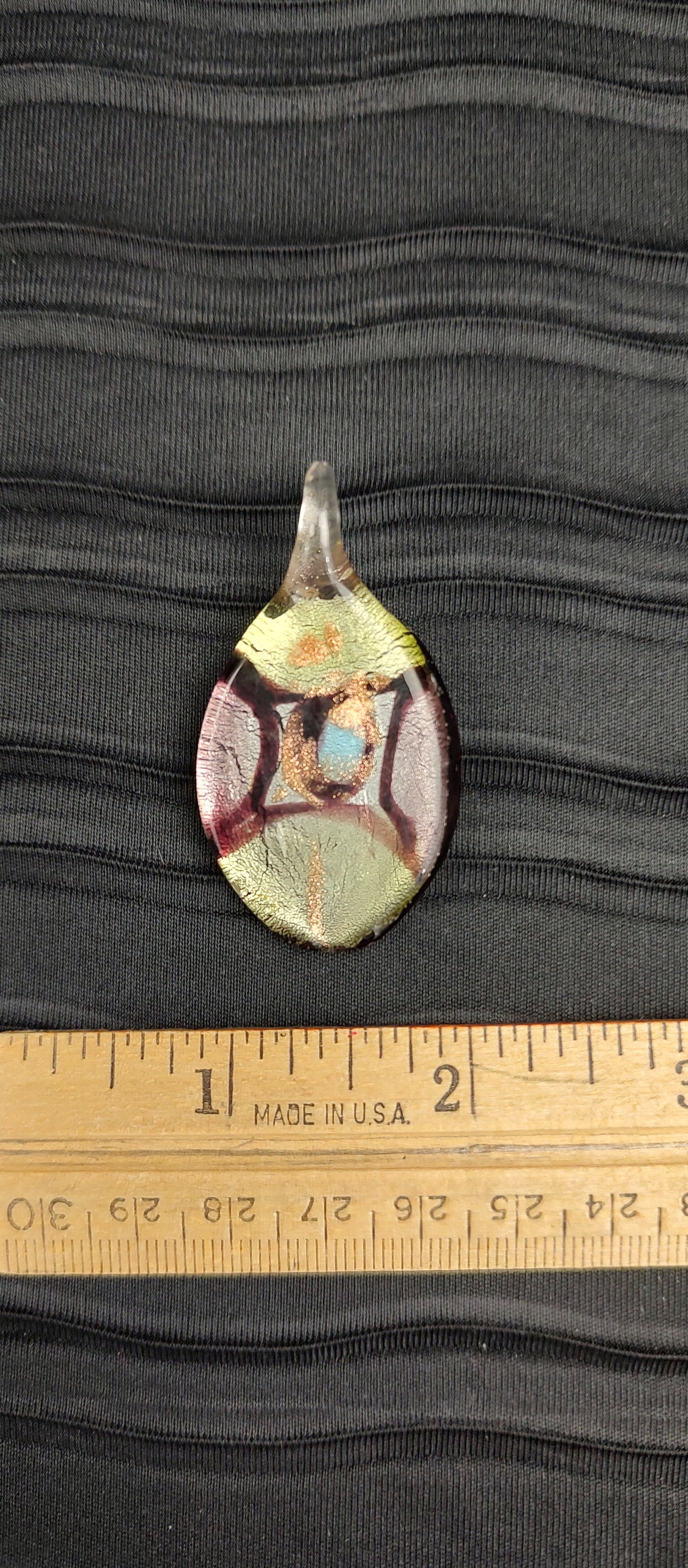 Oval Glass Pendant