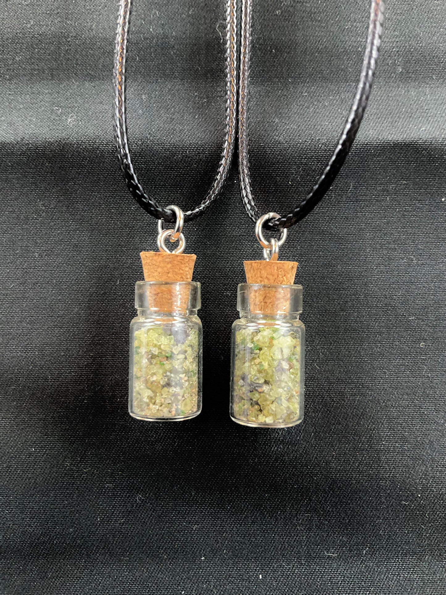 Peridot Vial Pendant