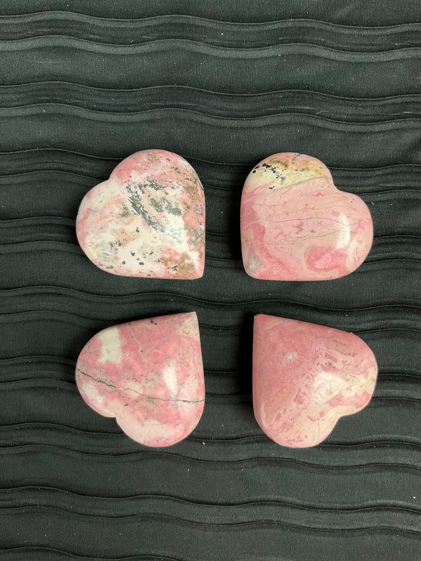 Rhodonite Hearts
