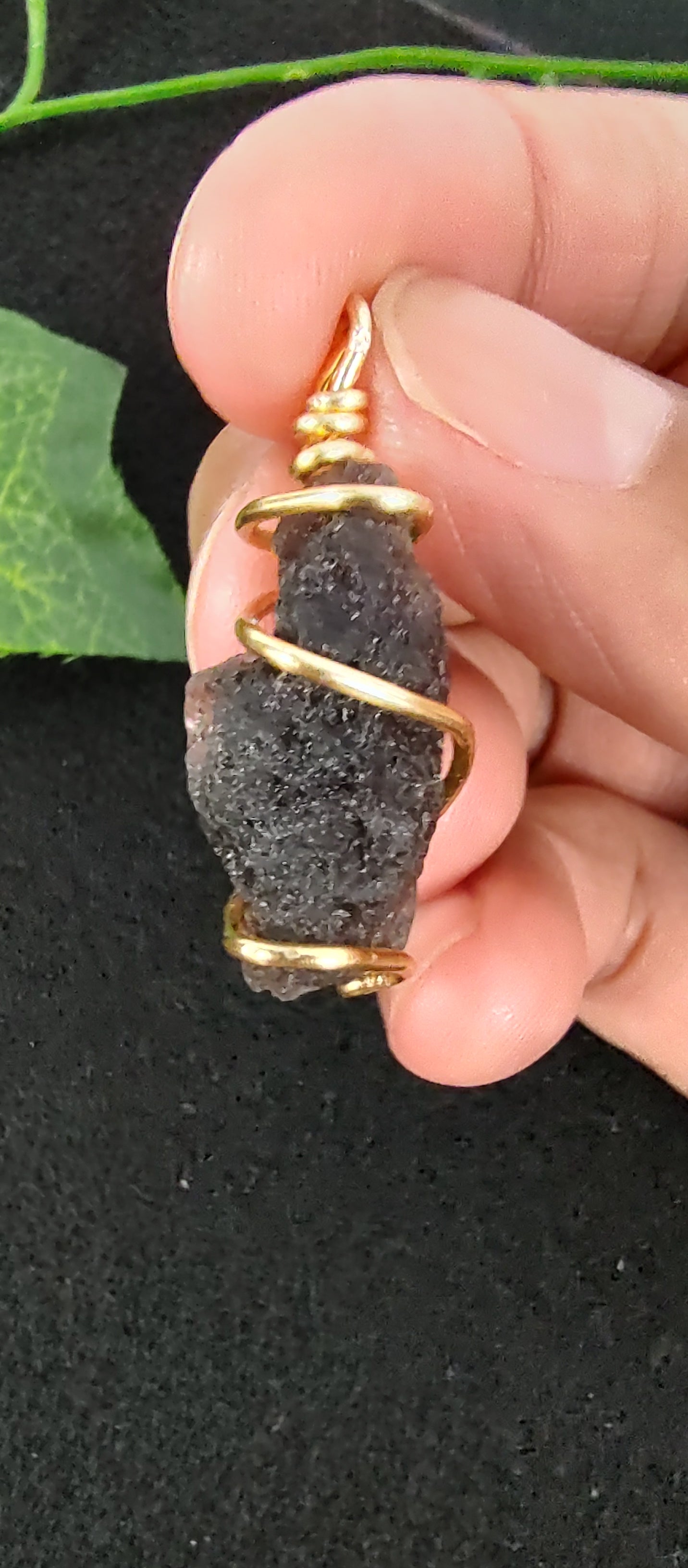 Tektite Asia Pendant #03